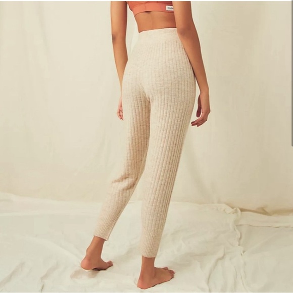 Free People Around the Clock Jogger in Oatmeal - Picture 2 of 5